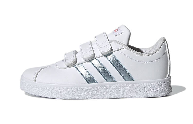 Adidas Adidas VL Court 2.0 J 'White Vision Metallic'