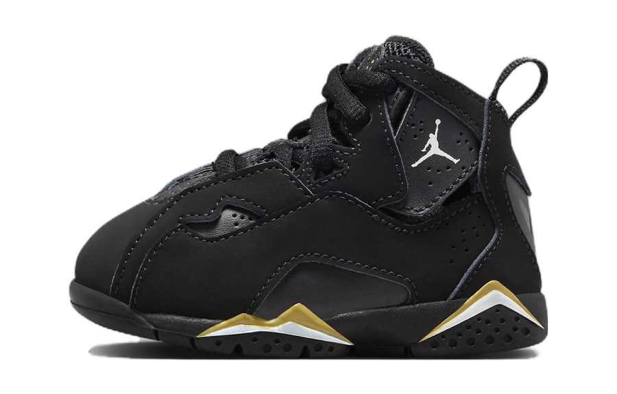 Jordan Jordan True Flight Wear resistant And Lightweight High top Children's Basketball Shoes Black Teenagers