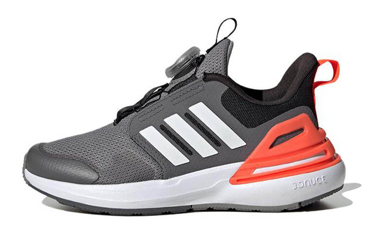 Adidas Adidas Rapidasport BOA Low top Running Shoes Gray Orange Kids'