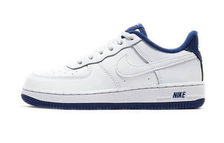 Nike Nike Air Force 1 Low White Deep Royal Blue PS