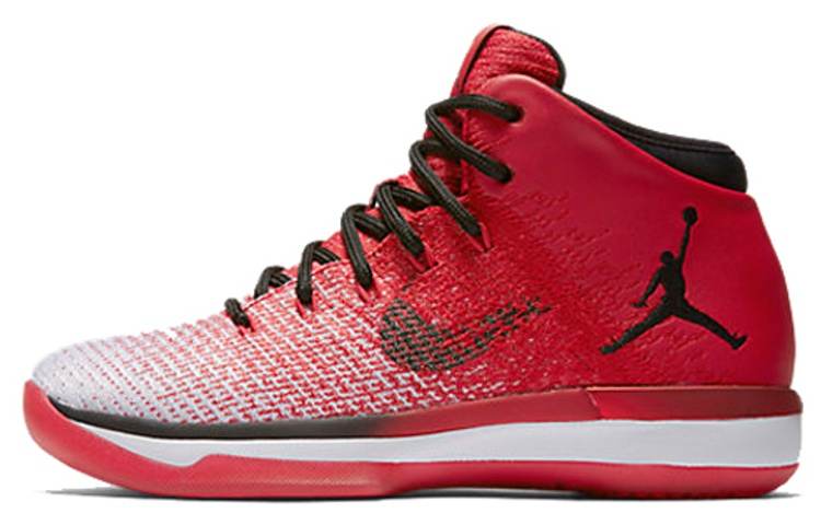 Jordan Jordan Air Jordan 31 Chicago High top Basketball Shoes Red Unisex