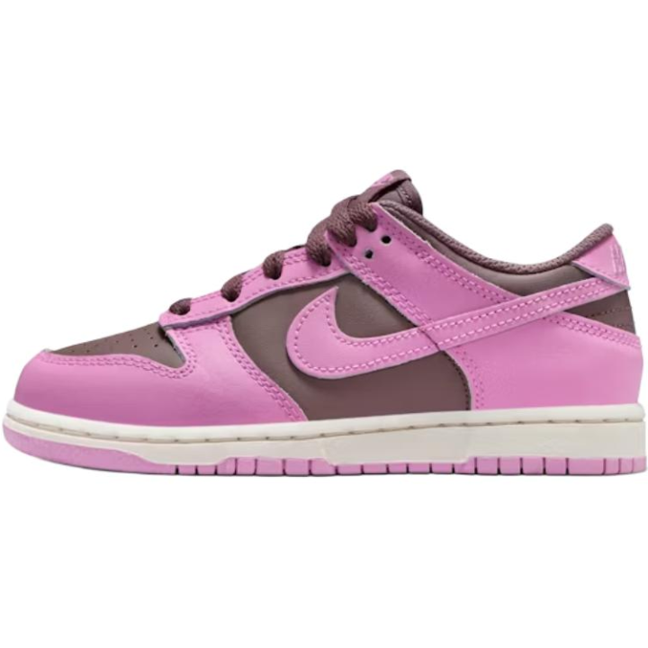 Nike Nike Dunk Low top Kids' Skateboarding Shoes Pink Brown Kids'