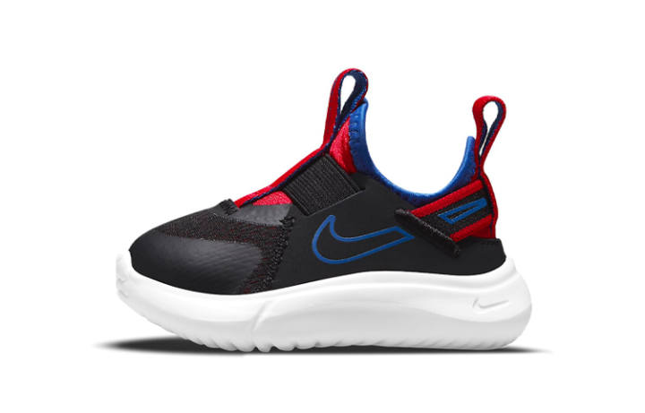 Nike Nike Flex Plus Slip Resistant, Abrasion Resistant, Lightweight Low top Toddler Shoes Black Red Blue Infant And Toddler