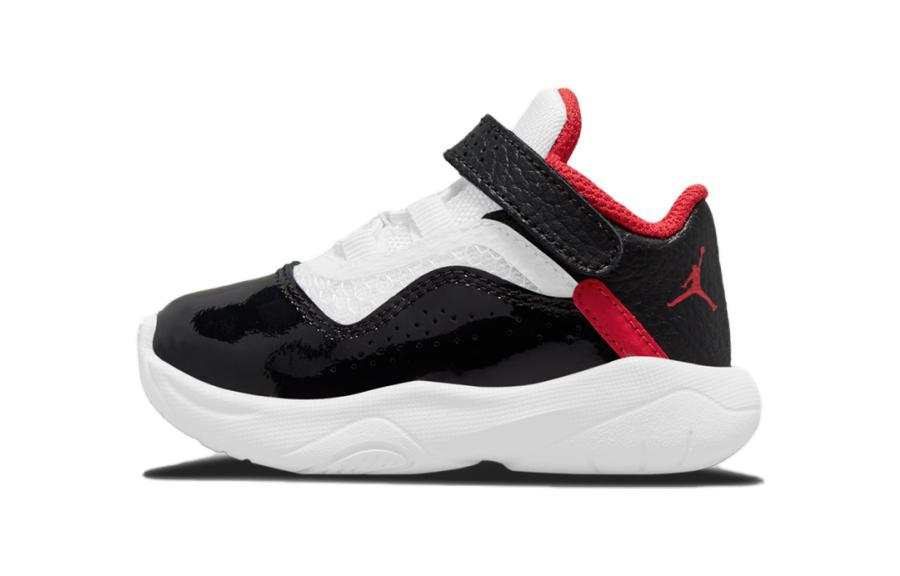 Jordan Baby Jordan Air Jordan 11 CMFT Low Slip Resistant Anti Kick Low top Toddler Shoes Black White