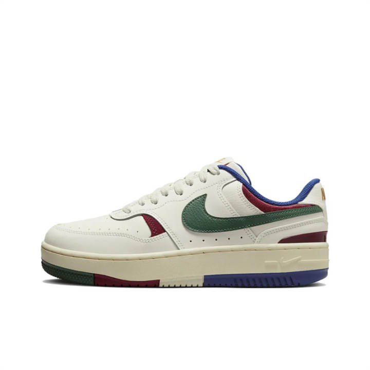 Nike Nike Gamma Force Synthetic Leather Low top Skateboard Shoes White Green Blue Unisex