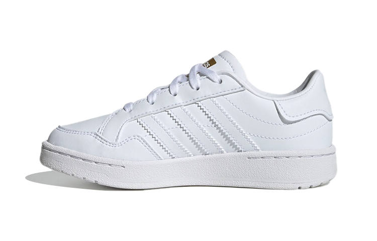 Adidas Originals C Slip Resistant Low top Kids' Skateboarding Shoes White Children Aged 3 7 Years Old