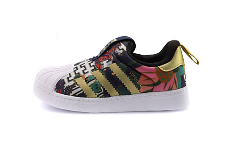Adidas Originals Superstar Collection Breathable Abrasion Resistant Breathable And Wear resistant Low top