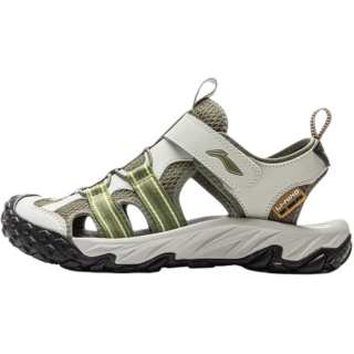 Li-Ning YOUNG Li Ning YOUNG Slip Resistant Abrasion Resistant Low top Children's Sandals Green Kids'