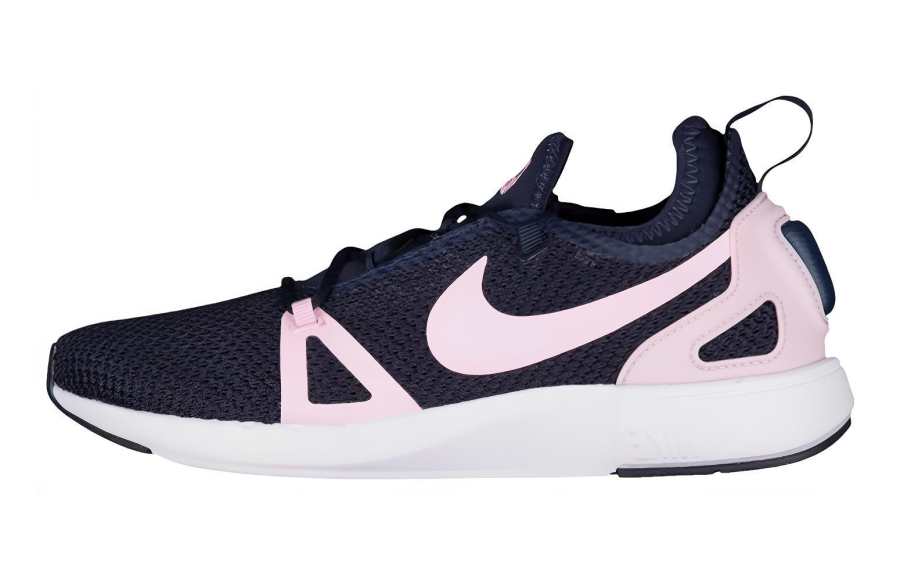 Nike Nike Duel Racer Sports Slip Resistant Abrasion Resistant Low top Kids' Running Shoes Blue Pink Kids'