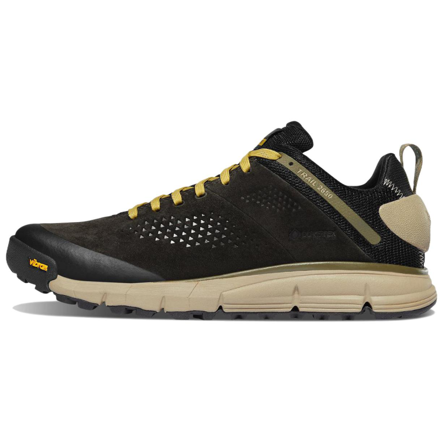 Danner Danner Trail 2650 Suede Low top Athletic Shoes Men's Black Yellow