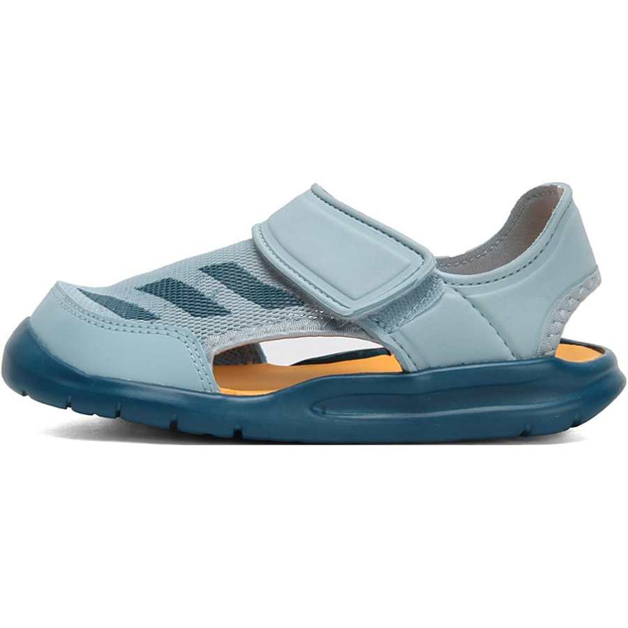 Adidas Adidas Fortaswim Cushioning, Wear Resistant Low top Children's Sandals Blue Children Aged 3 7 Years Old