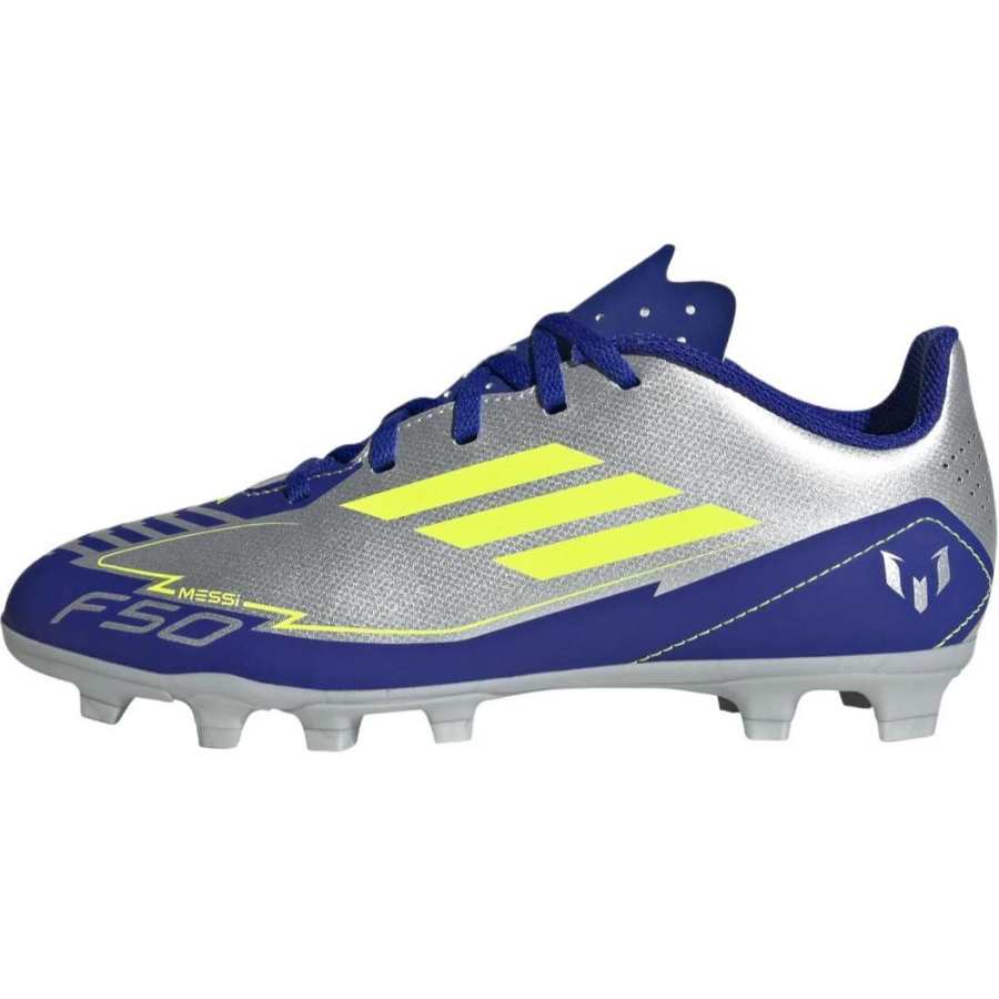 Adidas Adidas F50 Collection Soccer Shoes Silver/Blue Kids'