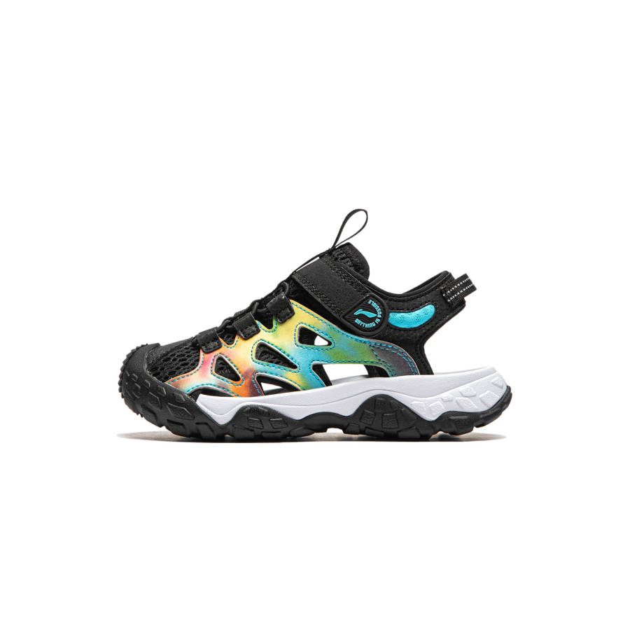 Li-Ning YOUNG Li Ning YOUNG Trek 2 Kids Sandal Black Blue Teenagers