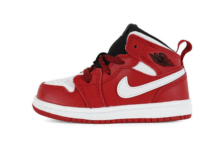 Jordan Jordan Air Jordan 1 Cushioning Slip Resistant Abrasion Resistant Mid top Toddler Shoes Infant And Toddler