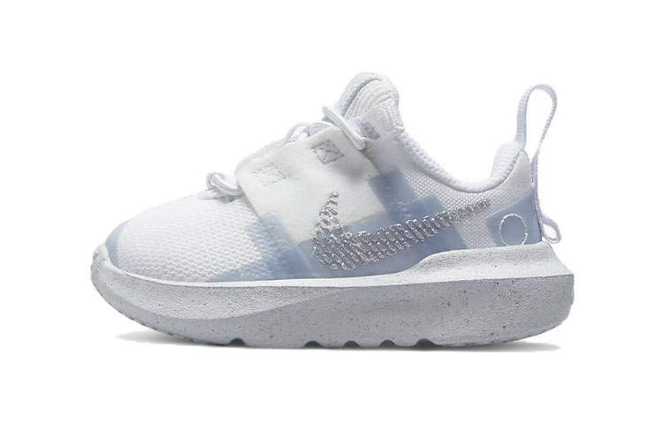 Nike Nike Crater Impact Slip Resistant Cushioning Abrasion Resistant Low top Toddler Shoes White Blue Baby