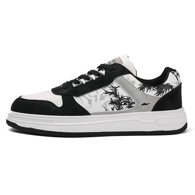 KUDING Lightweight Low top Skateboard Shoes Men's