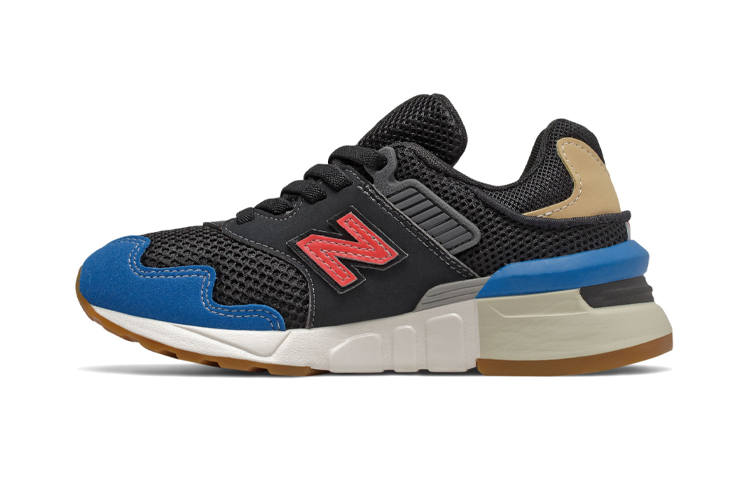 New Balance New Balance NB 997 Sport Low top Kids Lifestyle Shoes Black Blue Children Aged 3 7 Years Old