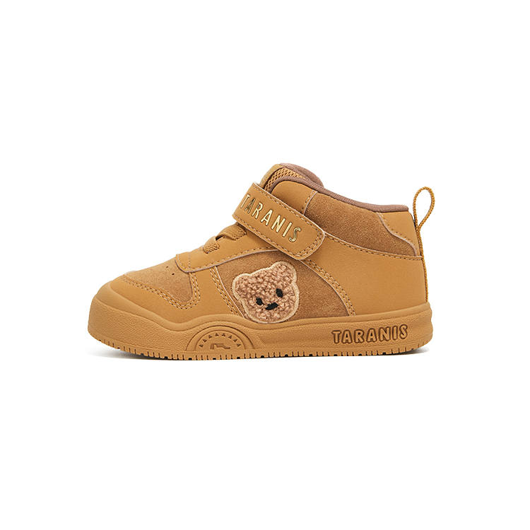 TARANIS Baby Soft Sole Comfortable Urban Techwear Shoes Slip Resistant Abrasion Resistant Mid top Toddler Shoes