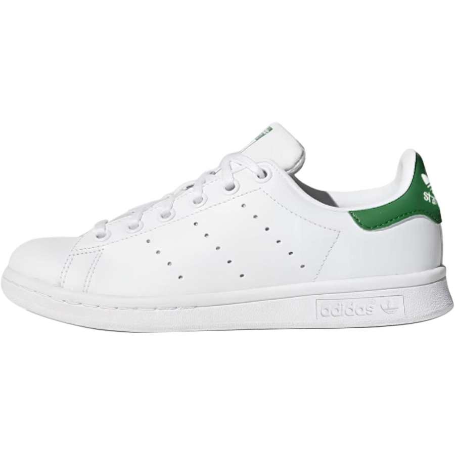 Adidas Originals Stan Smith J Slip Resistant Cushioning Abrasion Resistant Low top Kids' Skateboarding Shoes