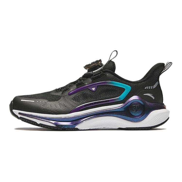Antakids Lurid Wave Low top Running Shoes Black Purple Teenagers
