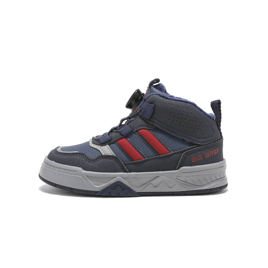 BIG WASP Slip Resistant Cushioning Abrasion Resistant Thermal High top Kids' Skateboarding Shoes Kids'