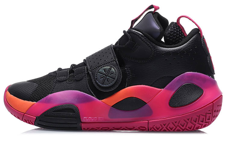 Li-Ning YOUNG Li Ning YOUNG ALL CITY 8 Low top Basketball Shoes Black Teenagers