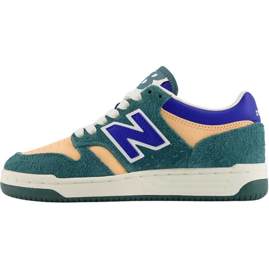 New Balance New Balance NB 480 Soft And Comfortable Low top Kids Lifestyle Shoes Dark Green Teenagers