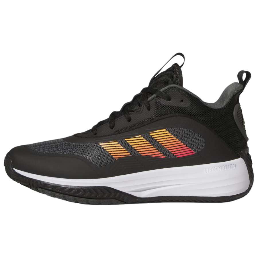 Adidas Adidas OwnTheGame 3.0 Abrasion Resistant Support Lightweight Basketball Shoes Men's Black Orange