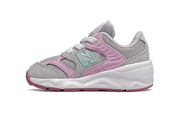 New Balance New Balance NB X 90 Mid top Toddler Shoes Gray Pink Infant And Toddler
