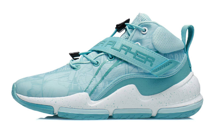 Li-Ning YOUNG Li Ning YOUNG Sports Cushioning Breathable Mid top Basketball Shoes Teenagers