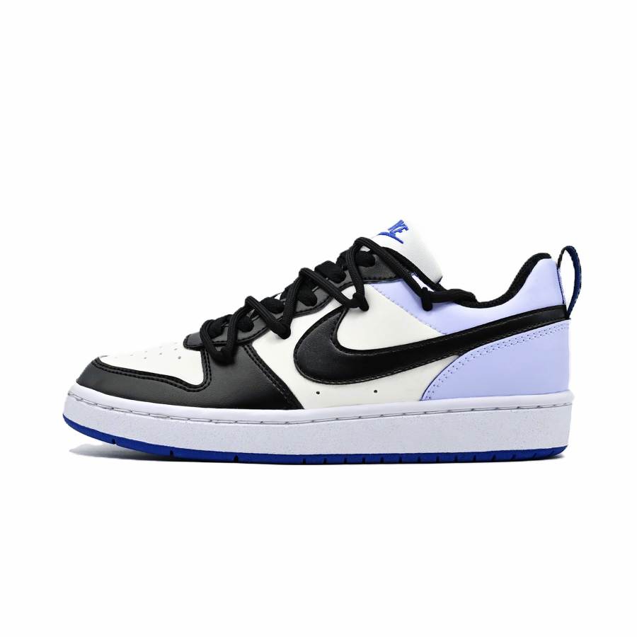 Nike Nike Court Borough Taro Jelly Synthetic Leather Slip Resistant Abrasion Resistant Low top Kids' Skateboarding Shoes
