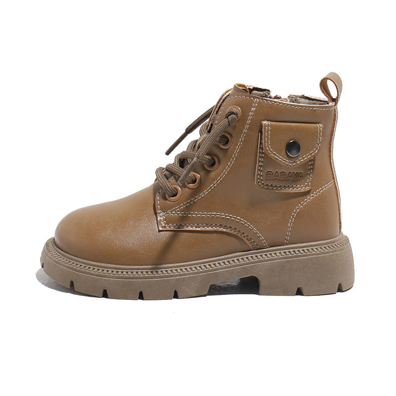 Babaya Synthetic Leather Slip Resistant Anti Kick Thermal Lightweight Cushioning Kids' Boots Kids'