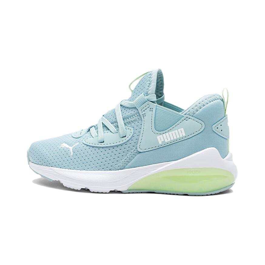 PUMA Cushioning Breathable Cushioning Breathable Low top Kids Lifestyle Shoes Blue Green White Pre school