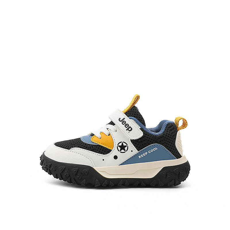Jeep Low top Toddler Shoes Black Blue Infant And Toddler