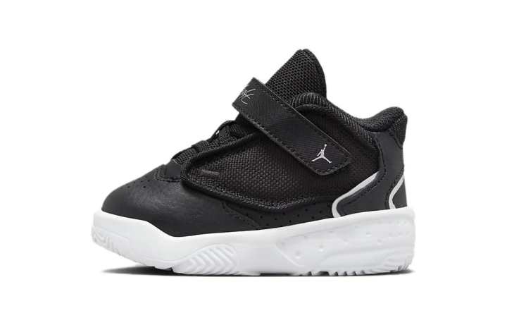 Jordan Jordan Max Aura 4 TD Slip Resistant Cushioning Slip Resistant Cushioning High top Baby & Toddler Shoes White Black