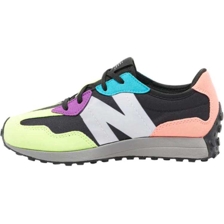 New Balance New Balance NB 327 Comfortable Low top Kids Lifestyle Shoes Black Pink Kids'