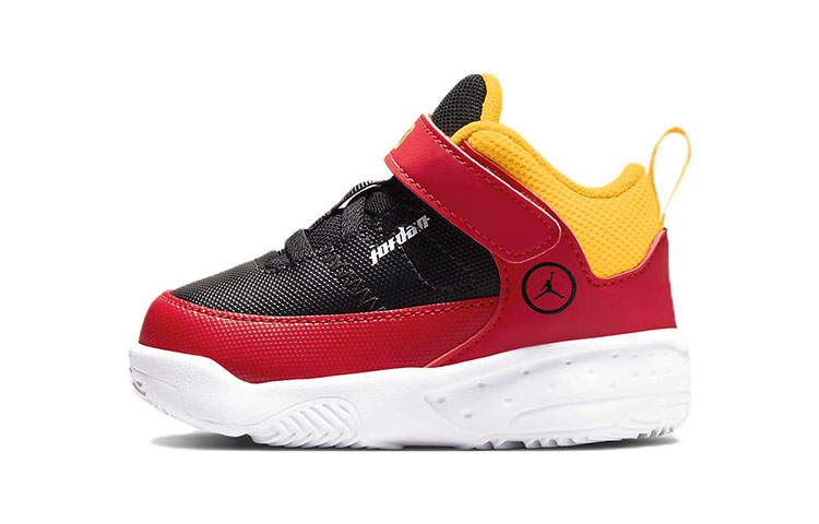 Jordan Jordan Max Aura 3 SE Mid top Toddler Shoes Black Red Infant And Toddler