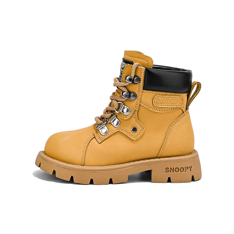 SNOOPY SNOOPY Kids' Leather Boots Kids