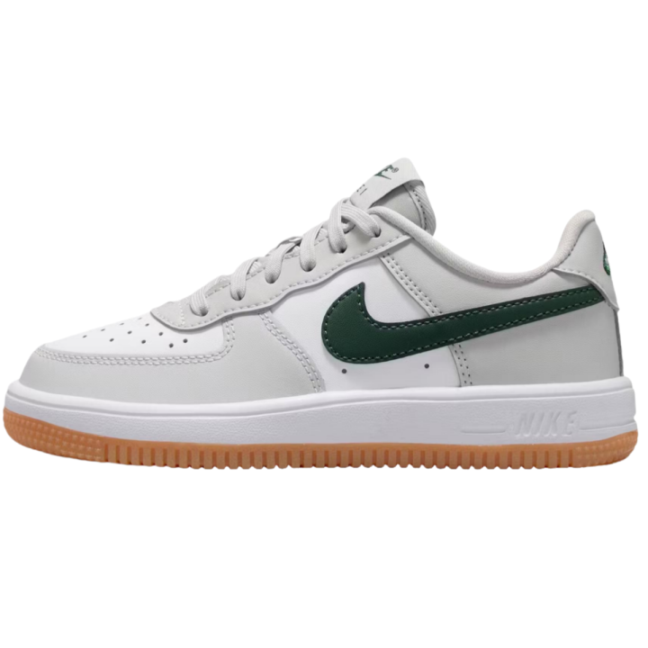 Nike Nike Air Force 1 Abrasion Resistant Abrasion Resistant Low top Kids' Skateboarding Shoes Gray White