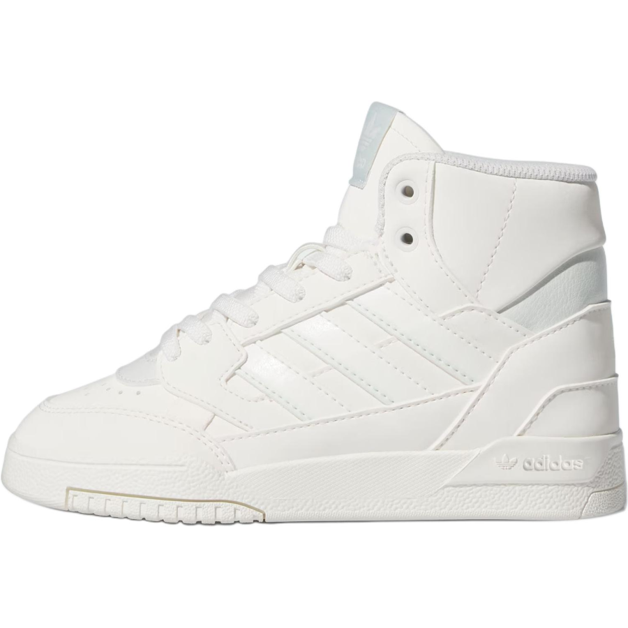 Adidas Originals DROP STEP SE Synthetic Leather Slip Resistant Abrasion Resistant High top Kids' Skateboarding Shoes