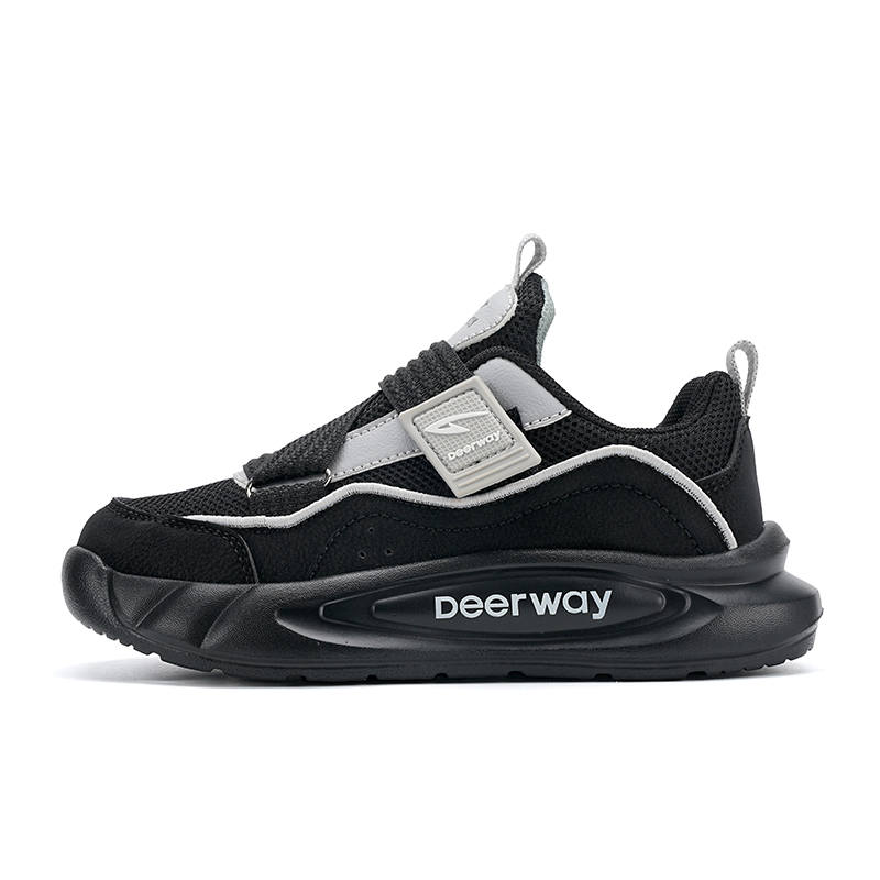 DEERWAY Slip Resistant Anti Kick Abrasion Resistant Rebound Breathable Lightweight Cushioning Quiet Balance Support