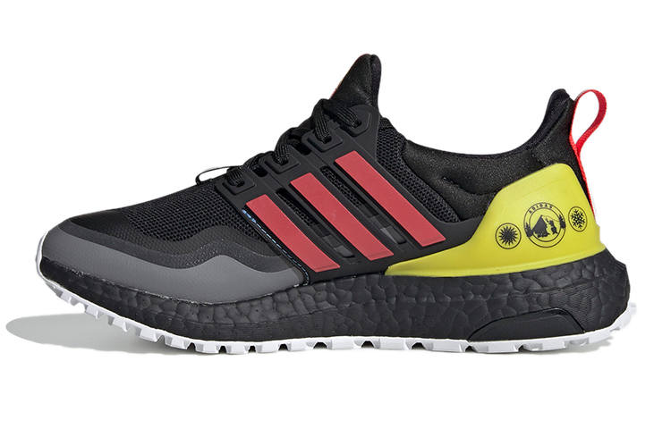 Adidas Adidas ULT Breathable Low top Kids' Running Shoes Black Red Teenagers