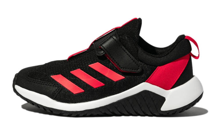 Adidas Adidas 4Uture Sport Ac K Abrasion Resistant Low top Kids' Running Shoes Black Red Kids'