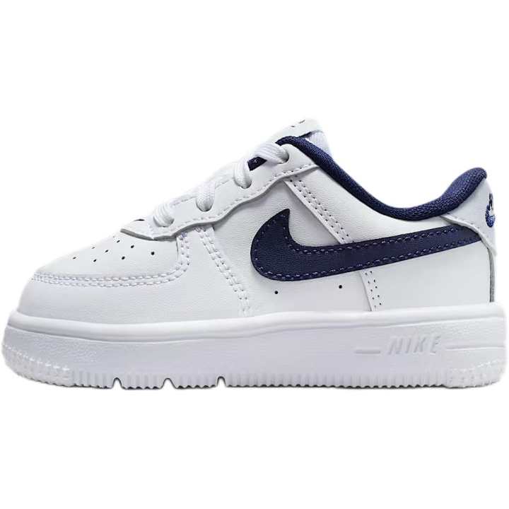 Nike Nike Air Force 1 Classic And Versatile Low top Toddler Shoes White Blue Infant And Toddler