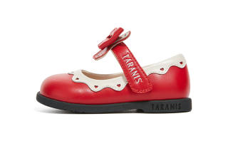 TARANIS Low top Toddler Shoes Red White Infant And Toddler