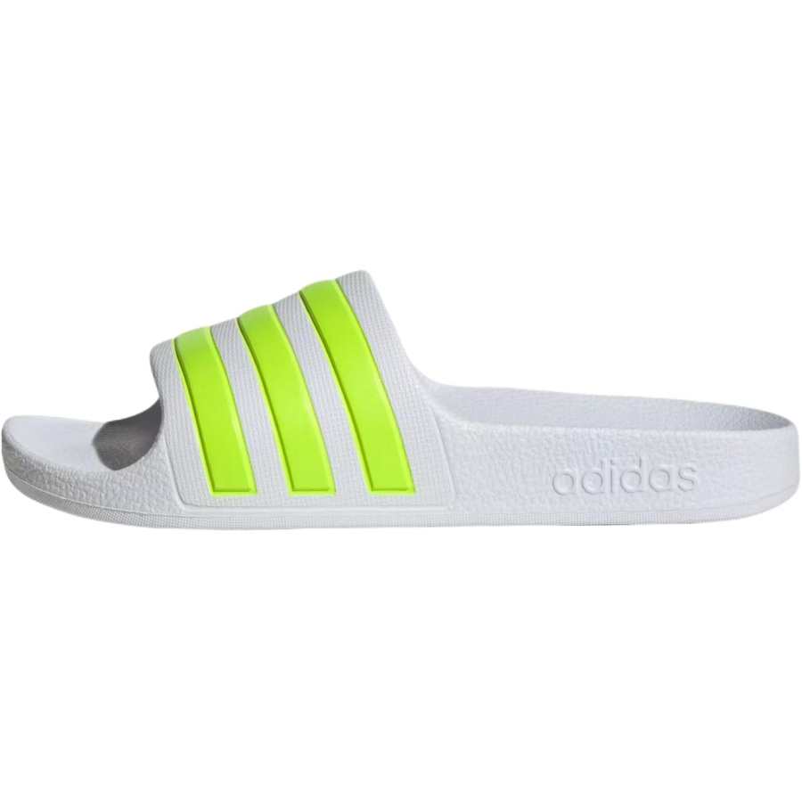 Adidas Kids' Adidas Adilette Aqua Slide Waterproof Kids' Outdoor Slippers White green