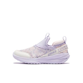 ERKE KIDS Summer Synthetic Leather, Textile Lightweight Cushioning Slip Resistant Low top Kids Lifestyle Shoes