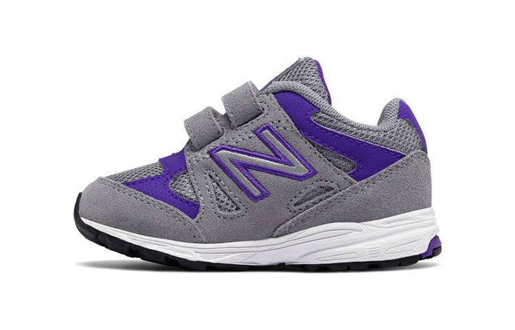 New Balance New Balance NB 888 Athleisure Cushioning, Wear Resistant Low top Toddler Shoes Gray Purple & Gray Purple