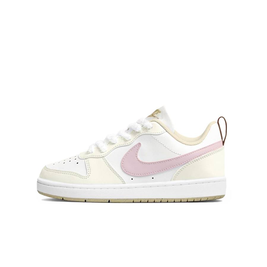 Nike Nike Court Borough 2 COURT BORO Synthetic Leather Slip Resistant Cushioning Abrasion Resistant Low top