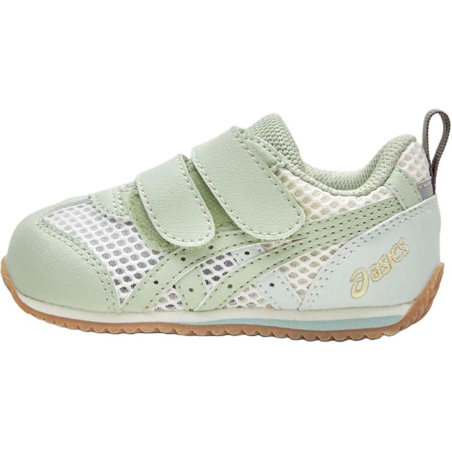 ASICS Suku Anti Kick Abrasion Resistant Breathable Lightweight Cushioning Low top Toddler Shoes Light Green